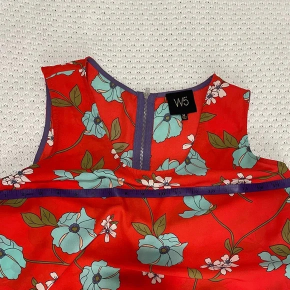 W5 women’s sleeveless high low blouse - Picture 6 of 8